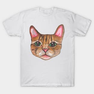 Real cat print for cat lovers. T-Shirt